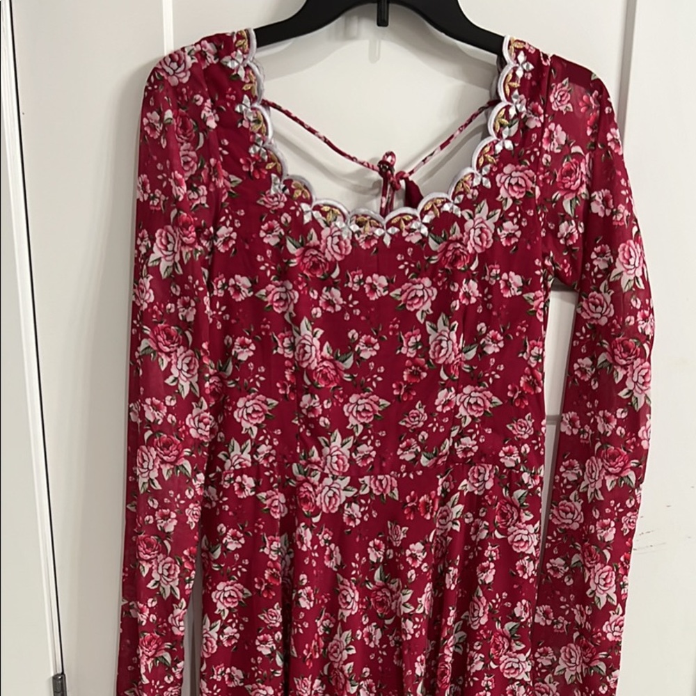 Pakistani anarkali dress